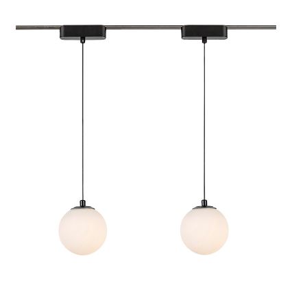 Rabalux - LED luster na sajli za 1-fazni šinski sistem, LED 5 W / 24 V, 3000 K, crna