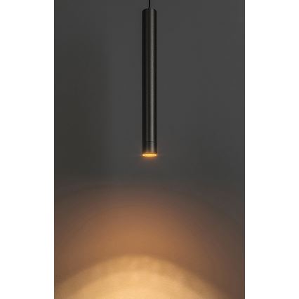 Rabalux - LED luster na sajli za jednofazni šinski sistem LED/5W/24V 3000K crna