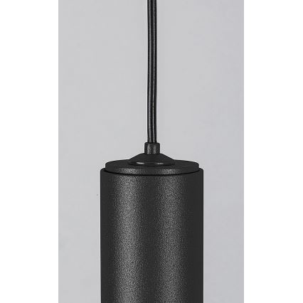 Rabalux - LED luster na sajli za jednofazni šinski sistem LED/5W/24V 3000K crna