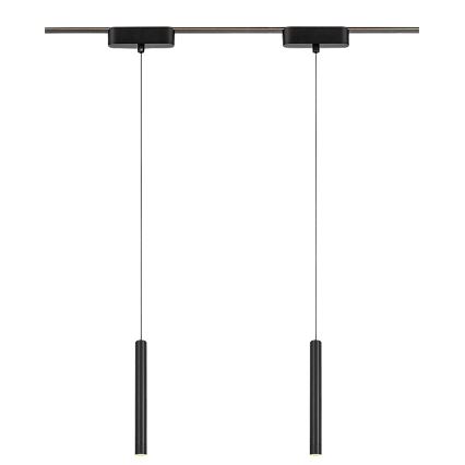 Rabalux - LED luster na sajli za jednofazni šinski sistem LED/5W/24V 3000K crna