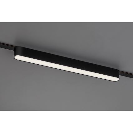 Rabalux - LED plafonsko svetlo za 1-fazni šinski sistem LED/16W/24V 4000K 33 cm crno