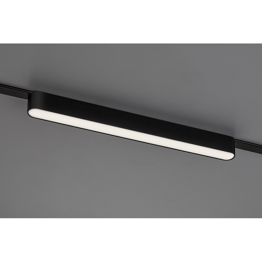 Rabalux - LED plafonsko svetlo za 1-fazni šinski sistem LED/16W/24V 4000K 33 cm crno