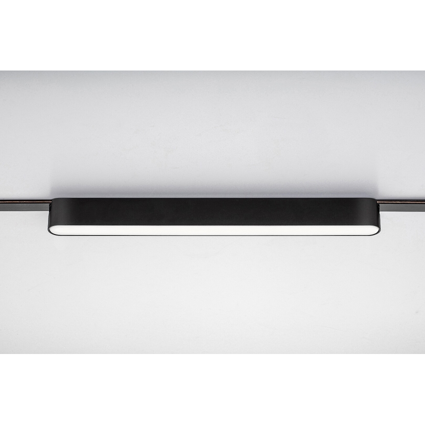 Rabalux - LED plafonsko svetlo za 1-fazni šinski sistem LED/16W/24V 4000K 33 cm crno