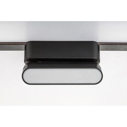 Rabalux - LED plafonsko svetlo za jednofazni šinski sistem LED/6W/24V 4000K 11,5 cm crna