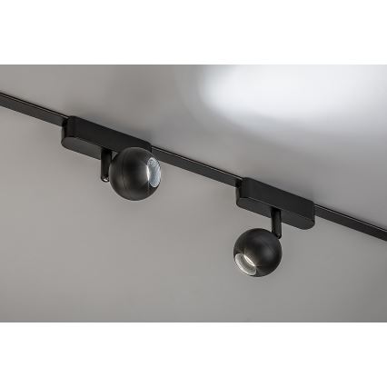 Rabalux - LED reflektor za jednofazni šinski sistem LED/5W/24V 4000K crni