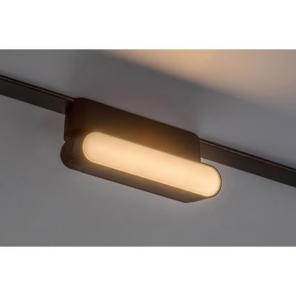 Rabalux - LED prigušiva stropna svetiljka za jednofazni šinski sistem LED/4W/24V 2700-5500K Wi-Fi Tuya 11,5 cm crna