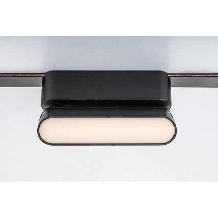 Rabalux - LED prigušiva stropna svetiljka za jednofazni šinski sistem LED/4W/24V 2700-5500K Wi-Fi Tuya 11,5 cm crna