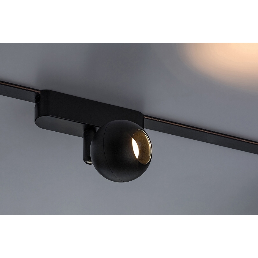 Rabalux - LED prigušiva reflektorska svetiljka za 1-fazni šinski sistem LED/5W/24V 2700-5500K Wi-Fi Tuya crna