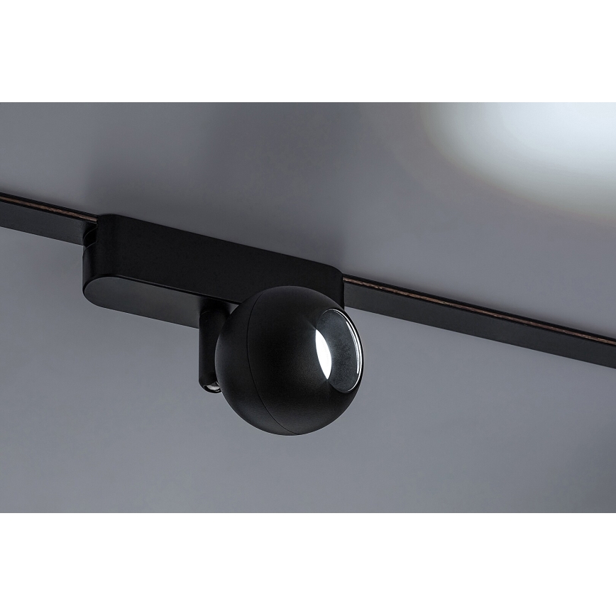 Rabalux - LED prigušiva reflektorska svetiljka za 1-fazni šinski sistem LED/5W/24V 2700-5500K Wi-Fi Tuya crna