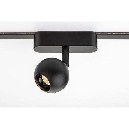 Rabalux - LED prigušiva reflektorska svetiljka za 1-fazni šinski sistem LED/5W/24V 2700-5500K Wi-Fi Tuya crna