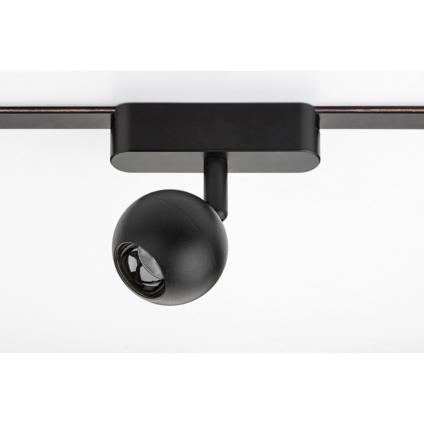 Rabalux - LED prigušiva reflektorska svetiljka za 1-fazni šinski sistem LED/5W/24V 2700-5500K Wi-Fi Tuya crna