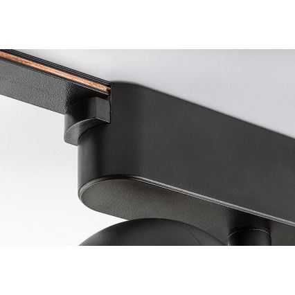 Rabalux - LED prigušiva reflektorska svetiljka za 1-fazni šinski sistem LED/5W/24V 2700-5500K Wi-Fi Tuya crna