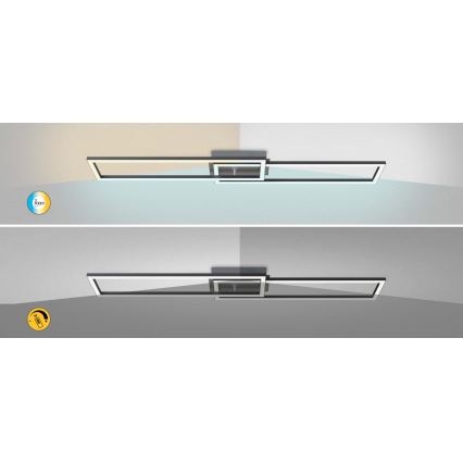 Rabalux - LED prigušiva plafonska svetiljka LED/38W/230V 3000-6500K Wi-Fi Tuya + daljinski upravljač 20x102 cm