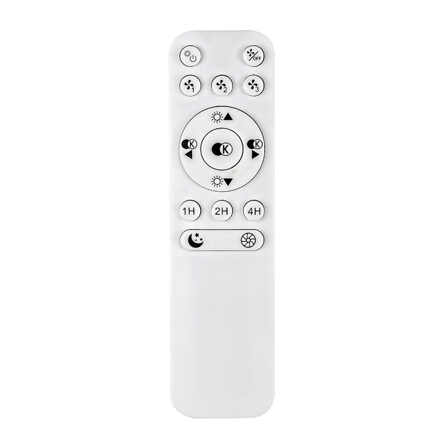 Rabalux - LED plafonsko svetlo sa ventilatorom, prigušiva, LED/30W/230V 3000-6500K + daljinski upravljač