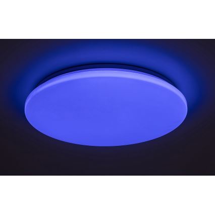 Rabalux - LED RGB prigušiva plafonska svetiljka LED/48W/230V Wi-Fi Tuya 3000-6500K 50 cm