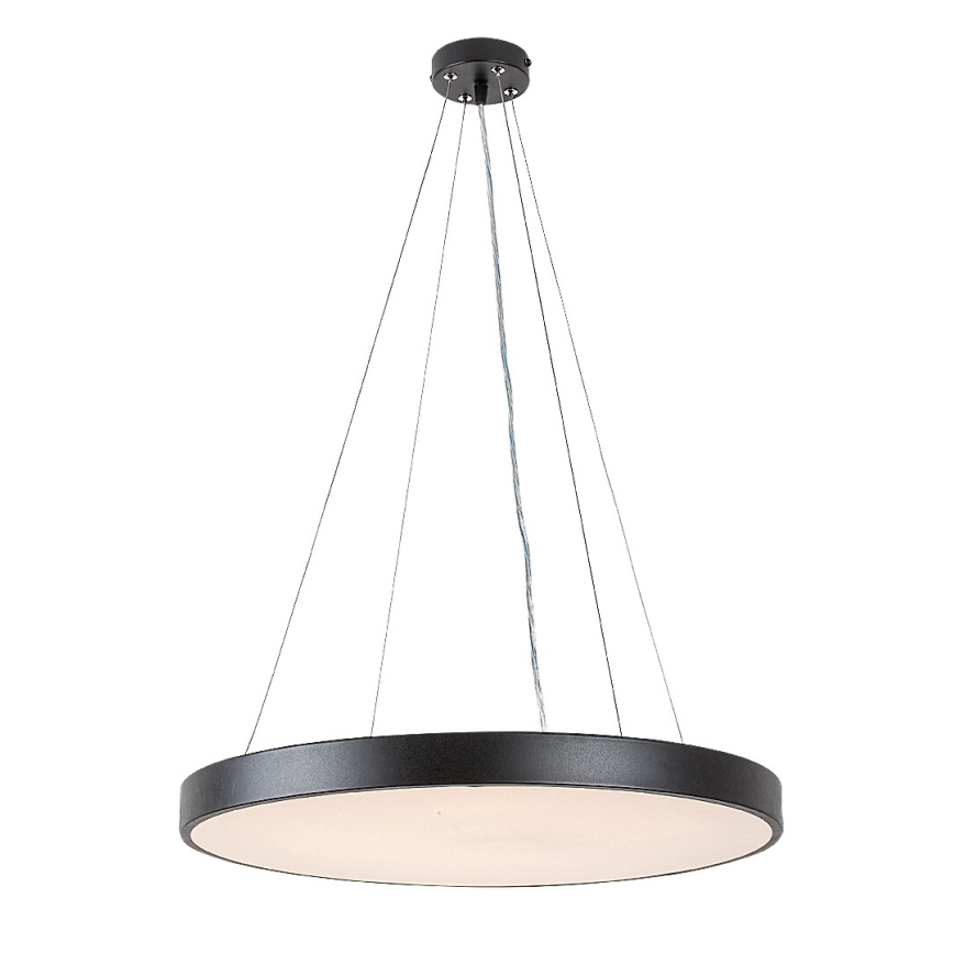 Rabalux - prigušiva LED viseći luster na sajli LED/60W/230V 3000-6000K crna + daljinski upravljač