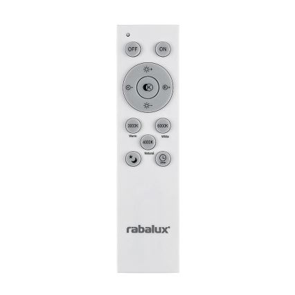 Rabalux - LED prigušiva luster na sajli LED/60W/230V srebrna 3000-6000K + daljinski upravljač