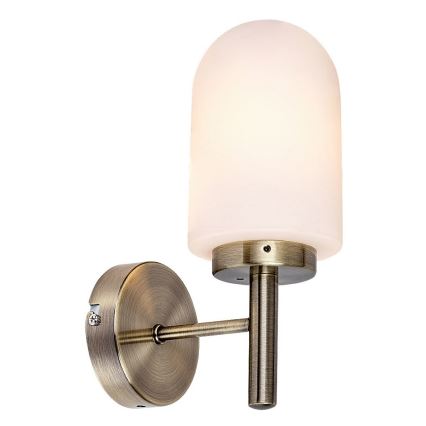 Rabalux - Kupatilsko zidno svetlo 1xE14/10W/230V IP44 bronza