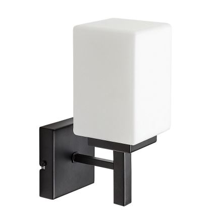 Rabalux - Zidno svetlo za kupatilo 1xE14/10W/230V IP44 crno