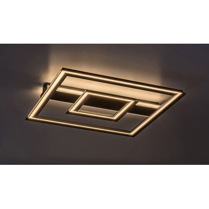 Rabalux - LED plafonsko svetlo LED/48W/230V 3000K crno 48,5x48,5 cm