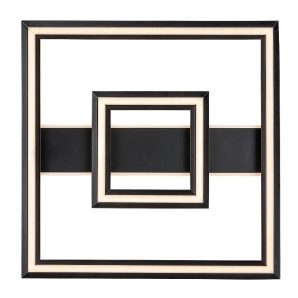 Rabalux - LED plafonsko svetlo LED/48W/230V 3000K crno 48,5x48,5 cm
