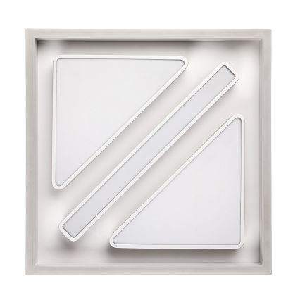 Rabalux - LED prigušiva stropna svetiljka LED/73W/230V 40x40 cm + daljinski upravljač