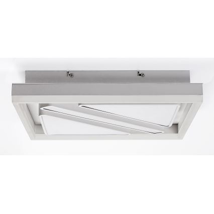 Rabalux - LED prigušiva stropna svetiljka LED/73W/230V 40x40 cm + daljinski upravljač