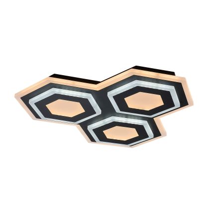 Rabalux - LED prigušiva plafonska svetiljka LED/72W/230V 3000/6000K 41,5x41,5 cm + daljinski upravljač