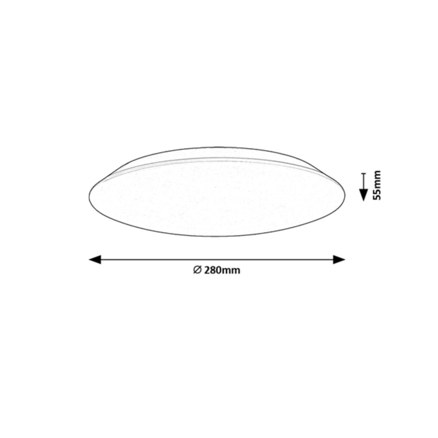 Rabalux - LED plafonsko svetlo LED/18W/230V 4000K prečnik 28 cm