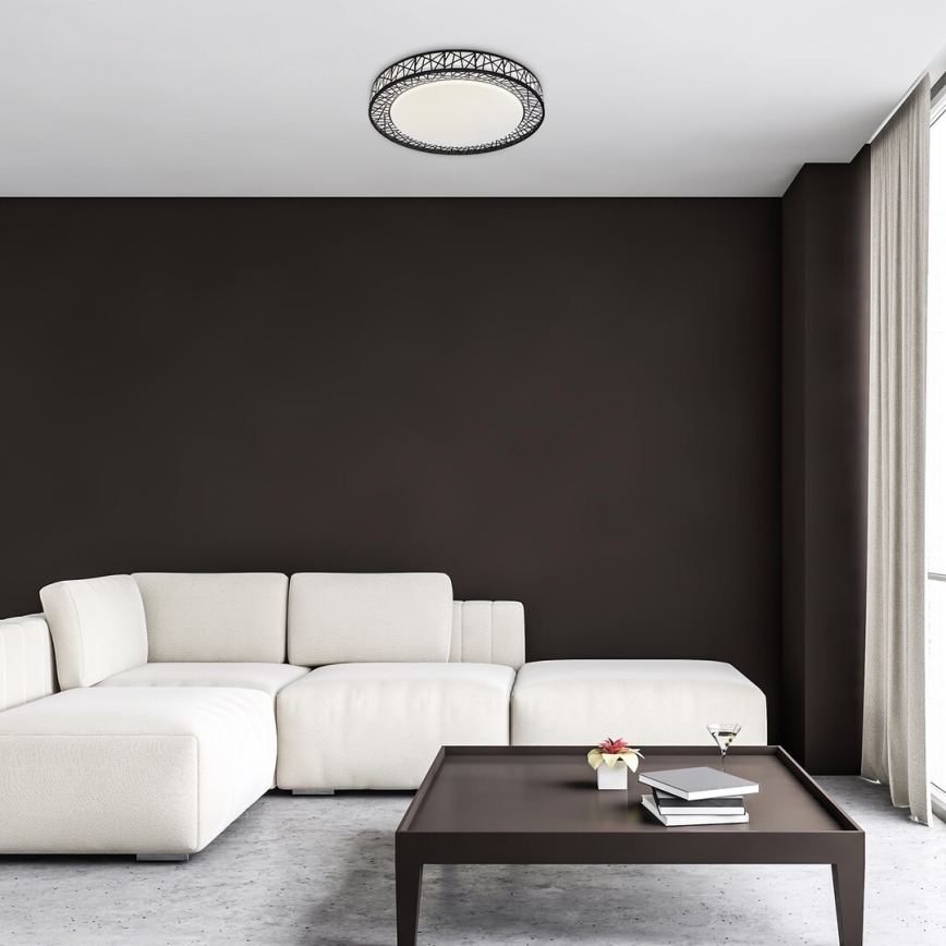 Rabalux - LED prigušiva plafonska lampa LED/48W/230V 3000-6500K sa daljinskim upravljačem, prečnik 49 cm
