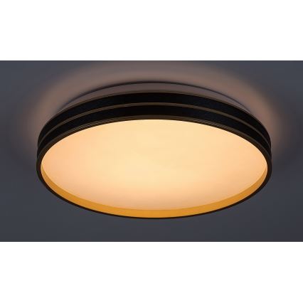 Rabalux - LED prigušiva plafonska svetiljka LED/24W/230V 3000-6500K prečnik 39 cm + daljinski upravljač