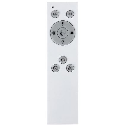 Rabalux - LED prigušiva plafonska svetiljka LED/24W/230V 3000-6500K prečnik 39 cm + daljinski upravljač