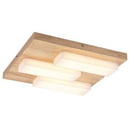 Rabalux - LED plafonska svetiljka LED/30W/230V 3000K hrast 40x40 cm