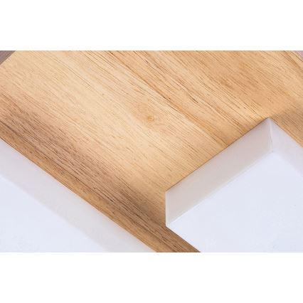 Rabalux - LED plafonska svetiljka LED/30W/230V 3000K hrast 40x40 cm