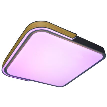 Rabalux - LED RGB prigušiva stropna svetiljka LED/48W/230V 3000K/4000K/6500K Wi-Fi Tuya + daljinski upravljač