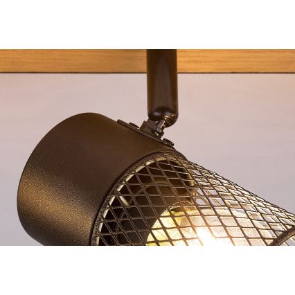 Rabalux - Spot svetiljka 4xE14/40W/230V hrast