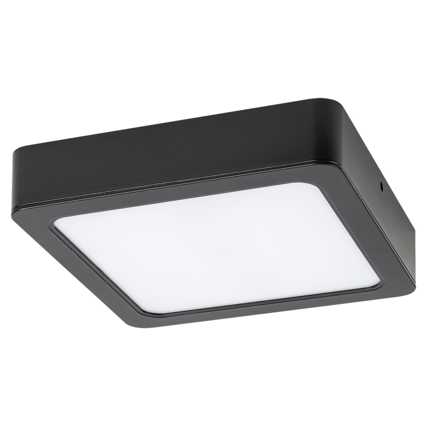 Rabalux - LED stropno svetlo LED/7W/230V 4000K 12x12 cm crno