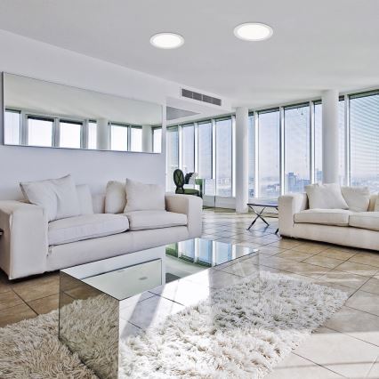 Rabalux - Ugradno LED stropno svetlo 18W/230V, prečnik 22 cm, belo