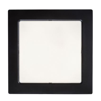 Rabalux - LED ugradno plafonsko svetlo LED/18W/230V 22x22 cm crno