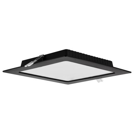 Rabalux - LED ugradno plafonsko svetlo LED/18W/230V 22x22 cm crno