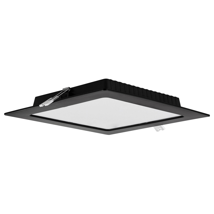 Rabalux - LED ugradno plafonsko svetlo LED/18W/230V 22x22 cm crno