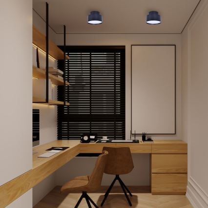 Rabalux - LED plafonska svetiljka LED/24W/230V 3000K crna prečnik 14 cm