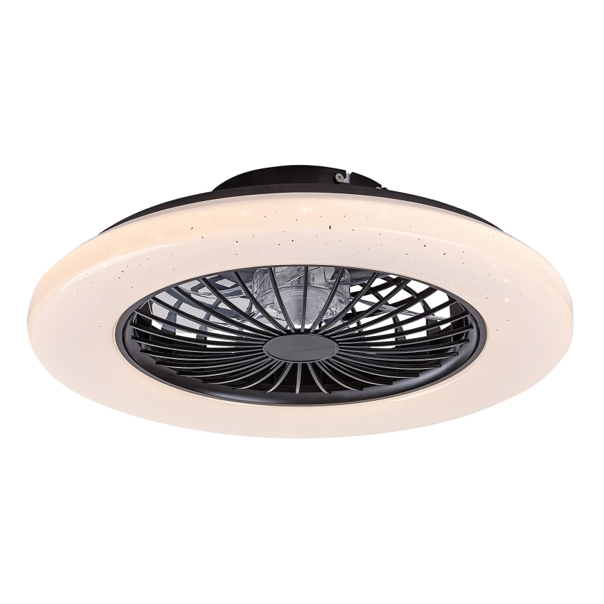 Rabalux - LED prigušiva stropna svetiljka sa ventilatorom LED/48W/230V 3000-6500K + daljinski upravljač