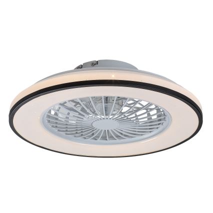 Rabalux - prigušiva LED stropna svetiljka sa ventilatorom LED/48W/230V 3000-6500K + daljinski upravljač
