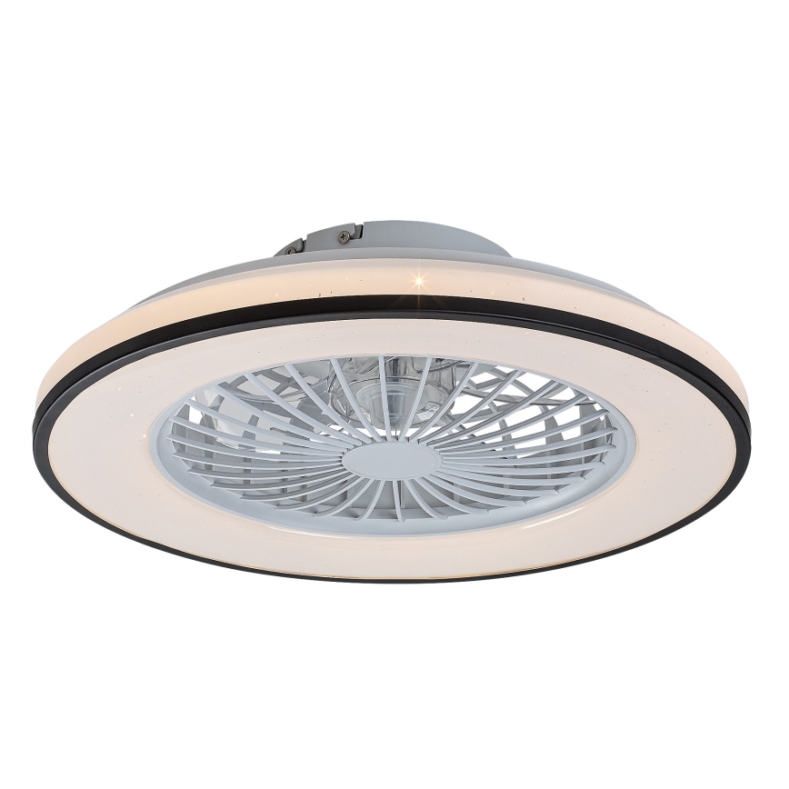 Rabalux - prigušiva LED stropna svetiljka sa ventilatorom LED/48W/230V 3000-6500K + daljinski upravljač