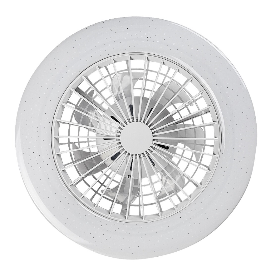 Rabalux - LED RGB prigušiva plafonska svetiljka sa ventilatorom LED/48W/230V 3000-6500K + daljinski upravljač