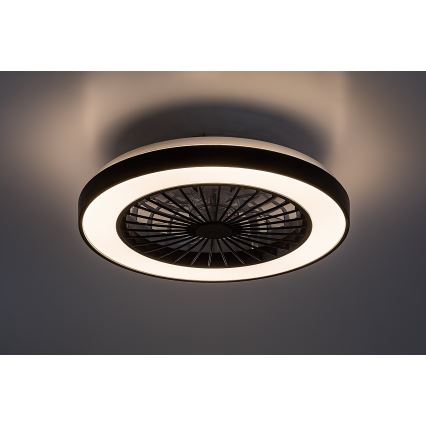 Rabalux - LED prigušiva plafonska svetiljka sa ventilatorom LED/40W/230V 3000/4000/6000K Wi-Fi + daljinski upravljač