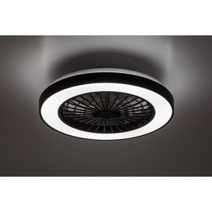Rabalux - LED prigušiva plafonska svetiljka sa ventilatorom LED/40W/230V 3000/4000/6000K Wi-Fi + daljinski upravljač