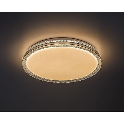 Rabalux - LED prigušiva stropna svetiljka LED/34W/230V 3000-6500K prečnik 39 cm + daljinski upravljač
