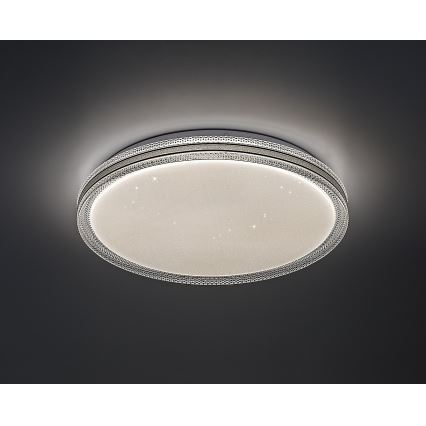 Rabalux - prigušiva LED stropna svetiljka, 34 W, 230 V, 3000–6500 K, prečnik 39 cm + daljinski upravljač